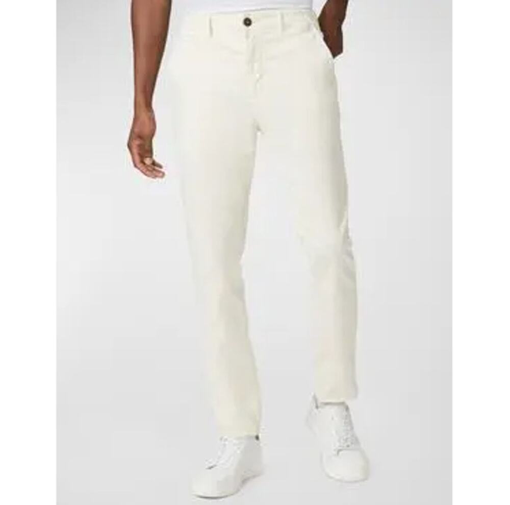 New PAIGE Men's Ecru Danford Chino Pants Size 42